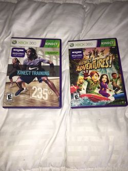 Xbox 360 kinect games adventure training