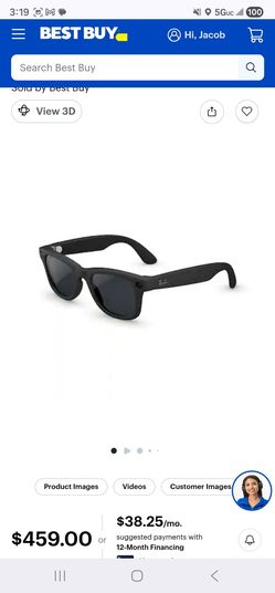 Meta glasses