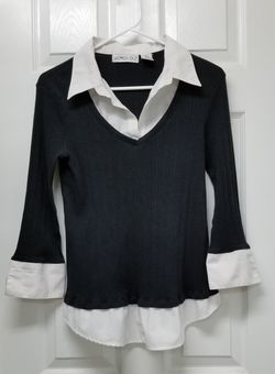 Womens Pullover Knit Top L