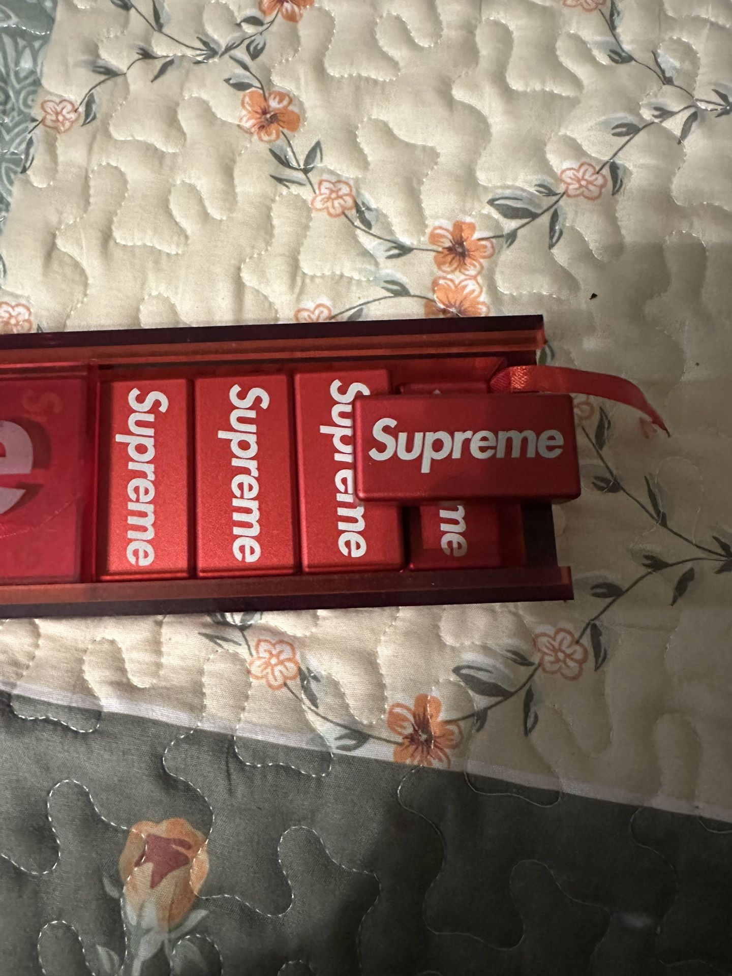 Supreme Aluminum Domino Set