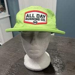 All Day Running Co Mesh Running Hat OS Green