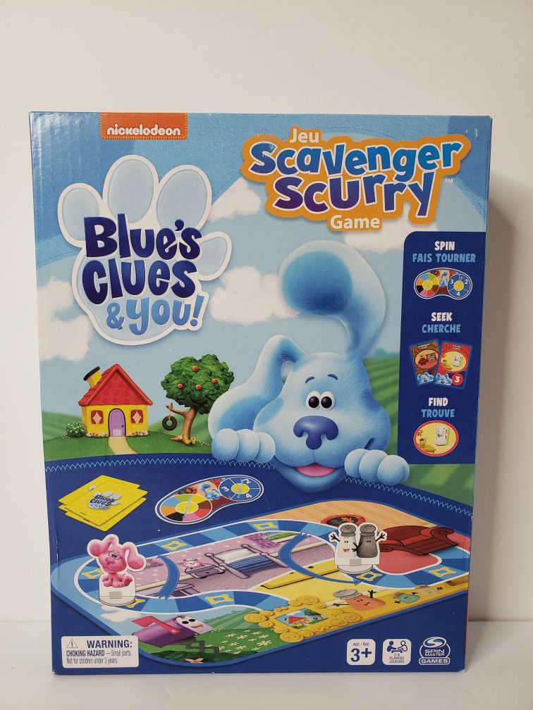Blues Clues Scavenger Scurry BRAND New Game For SALE 