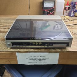 Vintage Technics SL-6 Direct Drive Liner Tracker Automatic Turntable