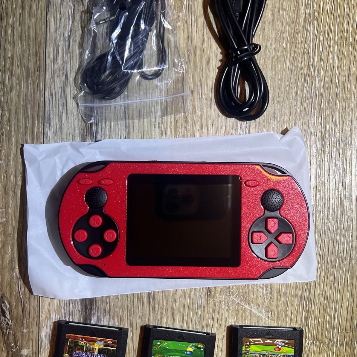 TaddToy 16 Bit Handheld Game Console for Kids Adults, 3.0'' Large