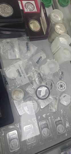 999 Silver 1 ounce 999 silver  bars & rounds spot +$3
