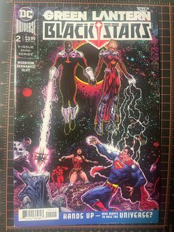 Green Lantern: Blackstars #2- bagged and boarded