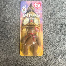 1999 McDonald’s Ty Britannia The Bear Teenie Beanie Babies