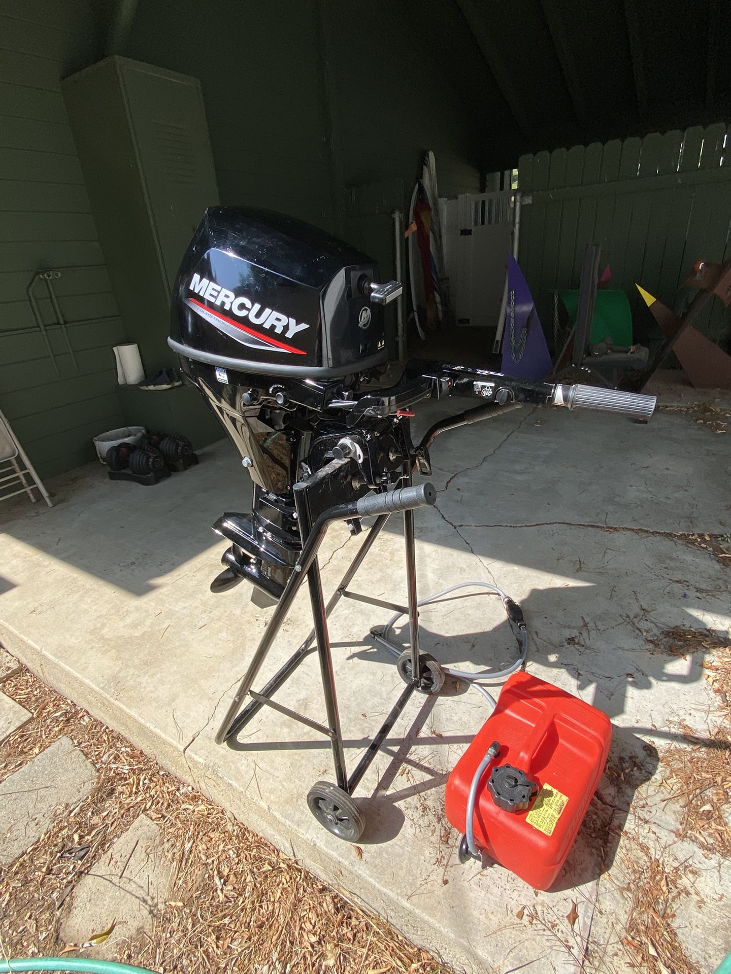 2023 9.9hp outboard motor Mercury 4-stroke 9.9 hp