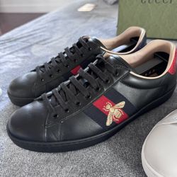 Gucci Ace Sneakers Leather Brand New Authentic Size 9 