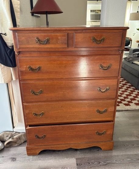 Jamestown Vintage Wood Dresser