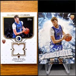 2 Cooper Flagg Cards For 135 (Read Description For Details)