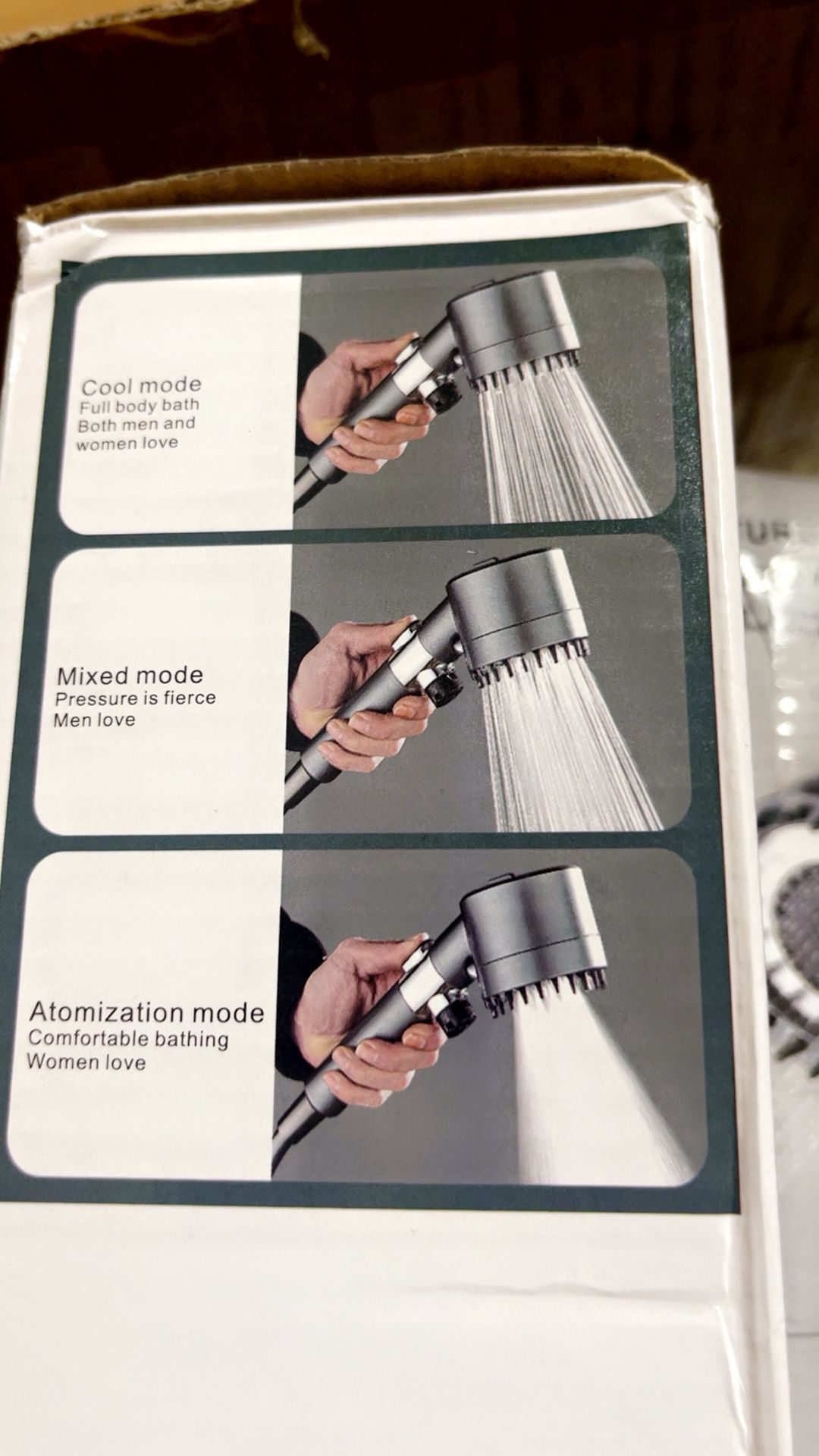 Turbocharged Shower Head - New in Box!