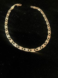 10k gold bracelet #111385-1 MJ