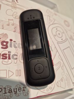 AGPTEK A55 Black Digital MP3 Music Player USB