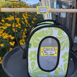 LARGE MACAW BIRD PLAY STAND + SMALL METAL MESH BURD CARRIER BOTH NEW NEVER USED!