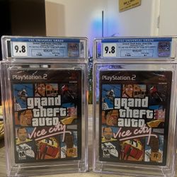 Grand Theft Auto Vice City - PS2 - CGC Graded 9.8