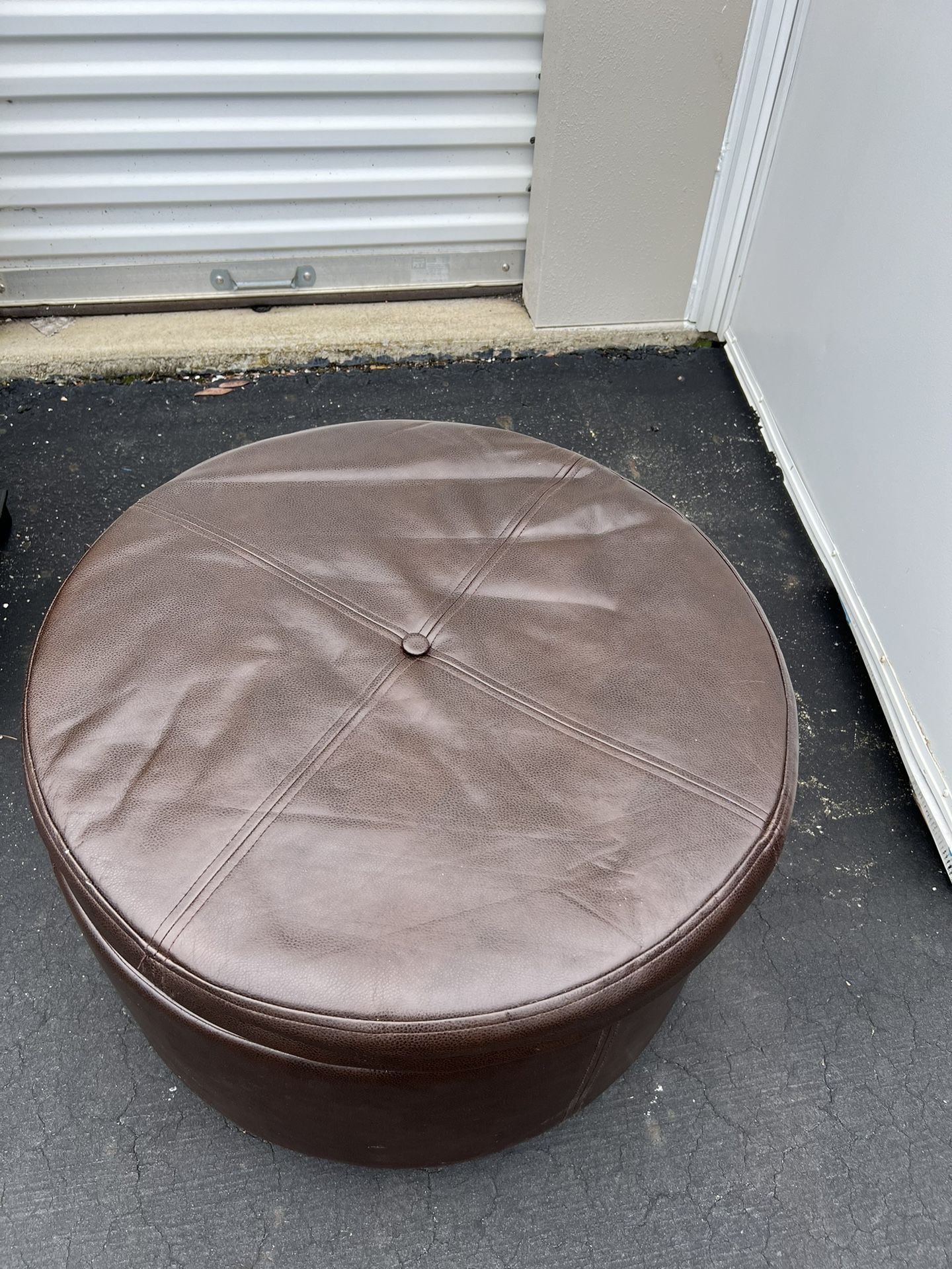 Brown Ottoman