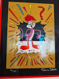 Ronnie Cutrone Signed Limited Edition Pop Art Print