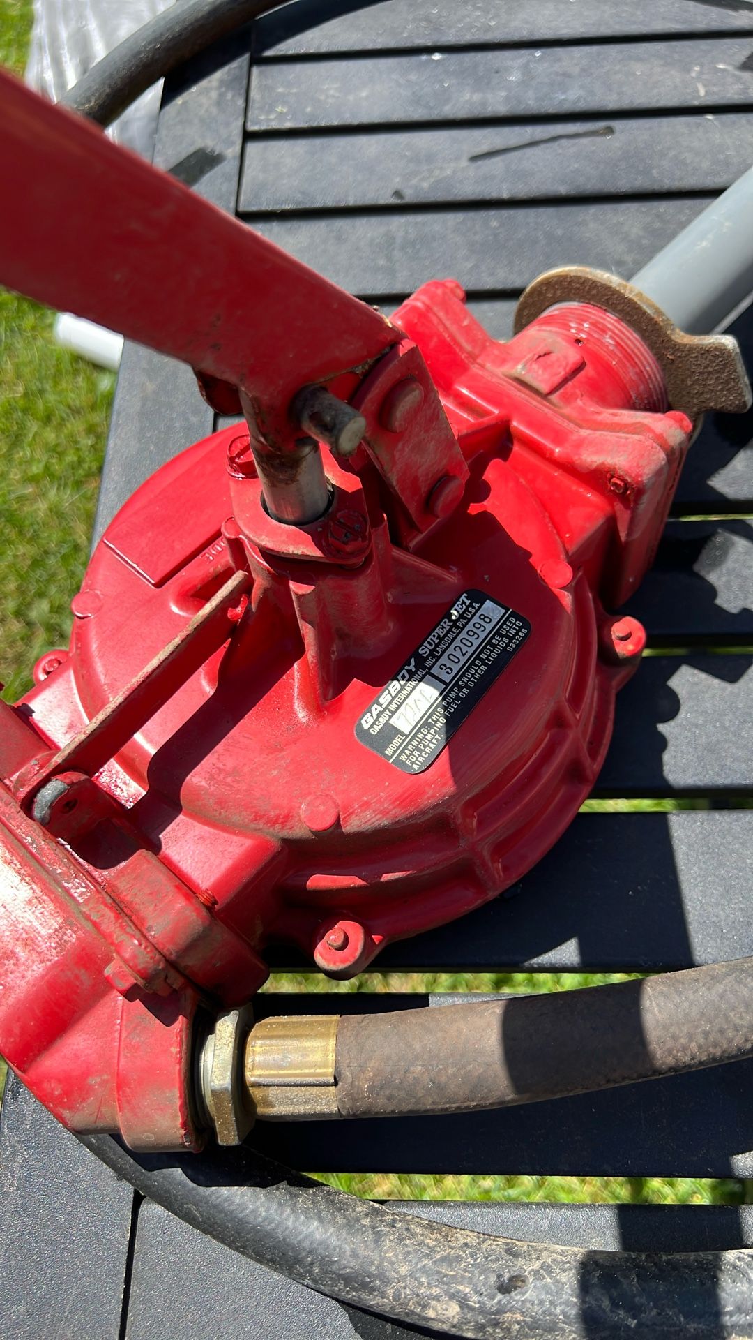 GASBOY Gasoline DRUM PUMP