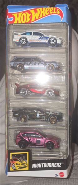 Hot Wheels 2025 HW Motor Show 5 Pack ~ Ferrari Lamborghini Lotus Vulcan NEW HTF
