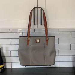 Dooney & Bourke Lexington Grey Tote