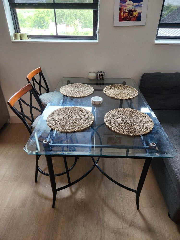 Glass Dining Table