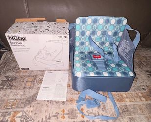 NEW Nuby Easy Go Portable Booster Seat – $18
