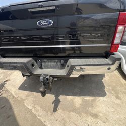 2020 F350 Rear Bumper With Trim 