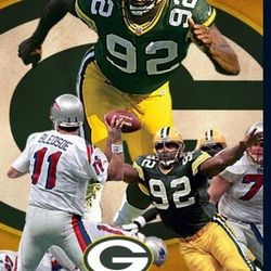 Green Bay Packers Reggie White Lithograph 