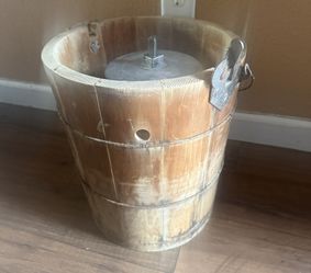 White Mountain Freezer Triple Ice Cream Maker Canister And Bucket ONLY