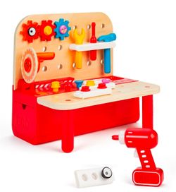 NEW FAO Schwarz 25 PCS Pro Tools Workbench Toy