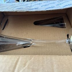 2 PRINCESS HOUSE HERITAGE Champagne Flutes, 8 ounce, Floral
