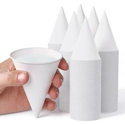Bare Eco-Forward Drinking Cup Paper 4.25 oz White Cold Liquids Disposable 200 Ct