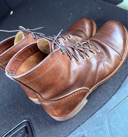 Red wing iron rangers size 12