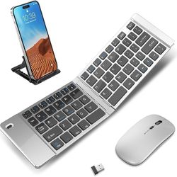 wireless folding keyboard & mouse (Bluetooth)