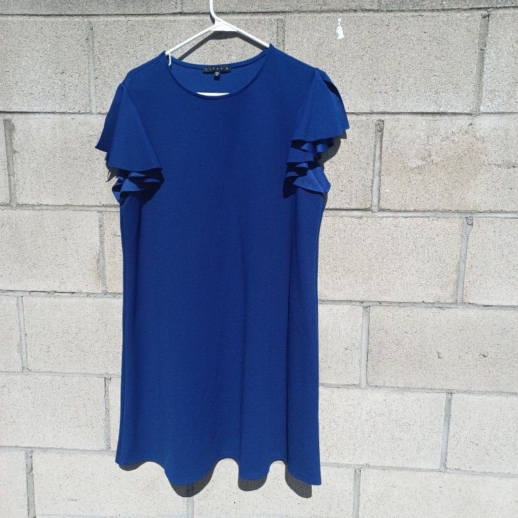 Sz.16 Blue Dress