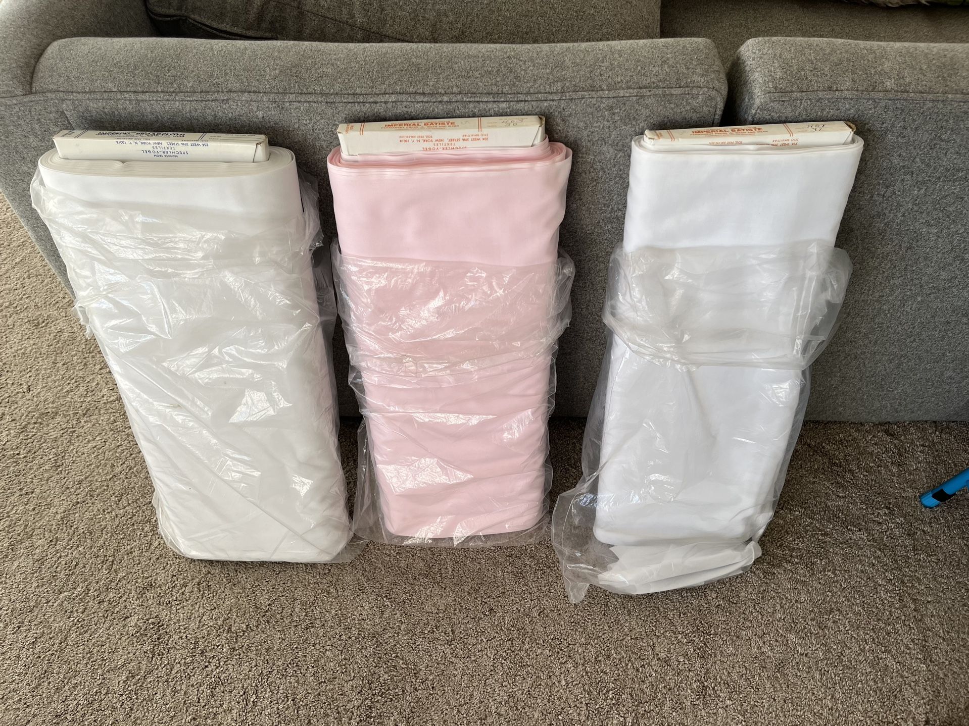 Vintage Imperial Pink Fabric