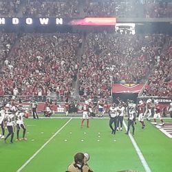 New Orleans Saints @ Arizona Cardinals Row 3 Lowers