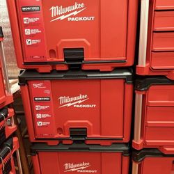 Milwaukee Packout 19.5 in. W x 14.7 in. H x 14.5 in. D Cabinet in Red - NEW