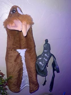 Cat Gremlins outfit + harness