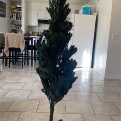 Árbol De Navidad Semi Nuevo Tray Su Caja