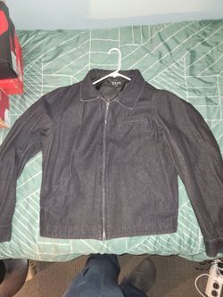 XXIII Black Denim Zip-Up Jacket