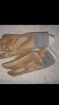 coach gloves large
