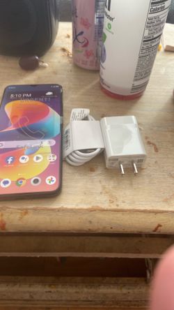 Verizon smartphone color black size LG