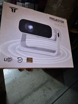 LED Multimedia Projector 1080p Support