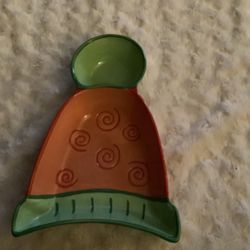 Pfaltzgraff Hat Shaped Chip And Dip Bowl 