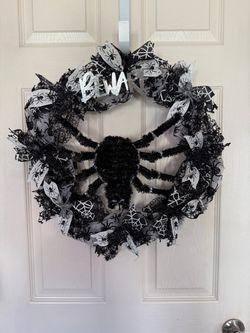 Handmade Halloween Wreath