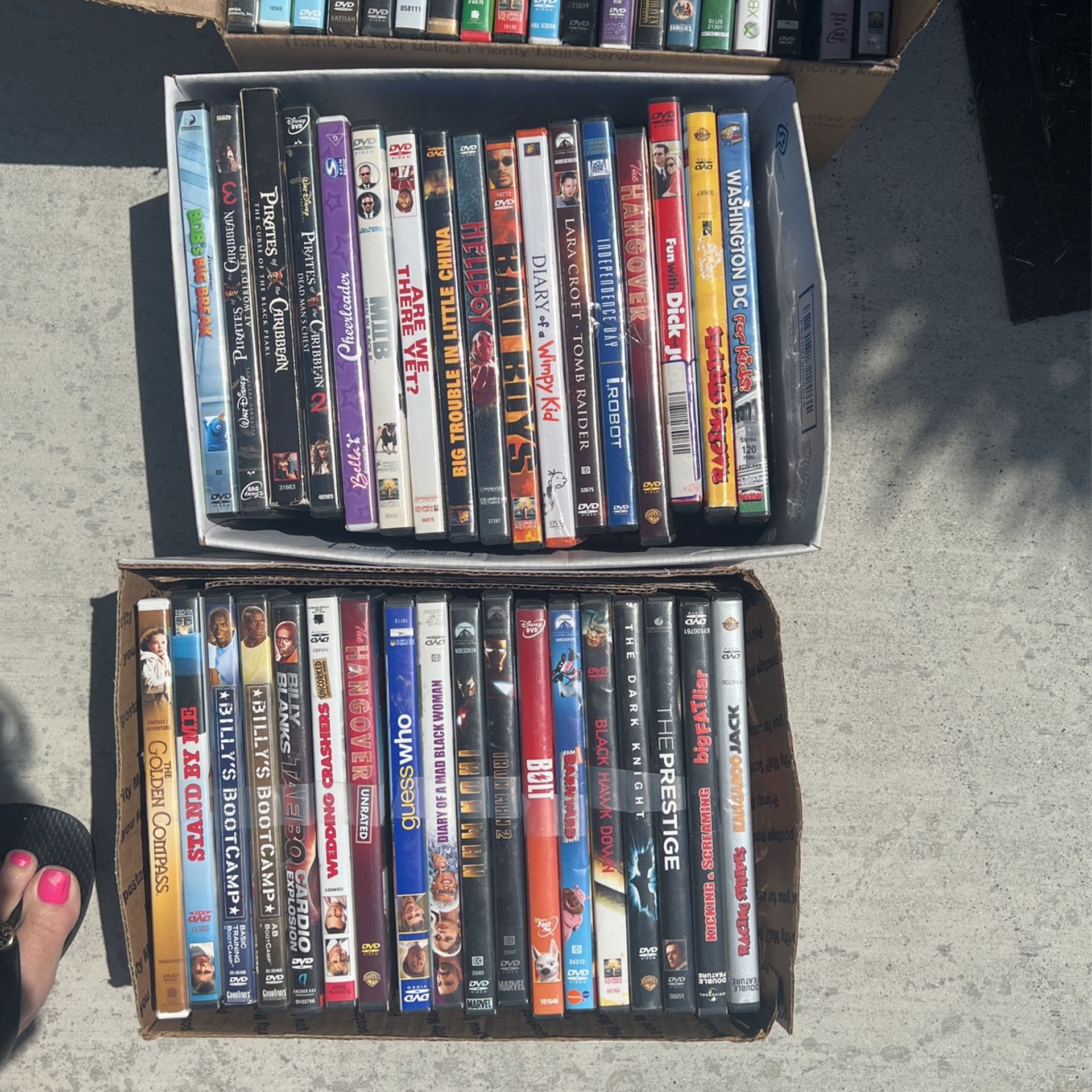 34 Assorted DVD Movies Asserted Family