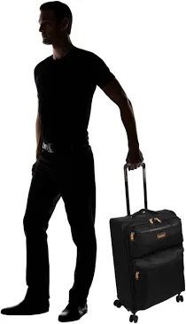 Lucas Ultra Lightweight CarryOn Softside 24 inch Expandable Luggage With Spinner