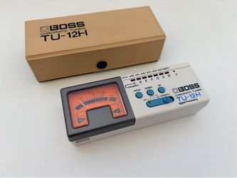 Vintage Boss Chromatic Tuner TU-12H w/ Case